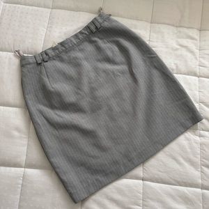 Reformation sample skirt, grey with pinstripes, size S (EUR 36)